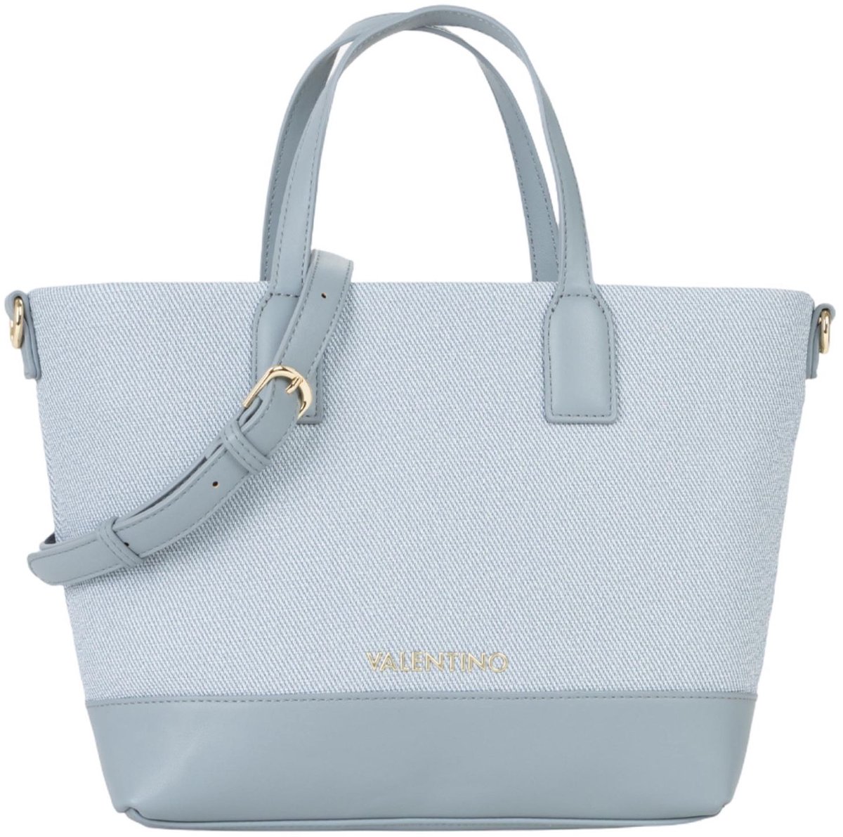 VALENTINO shopper Atena Shopping Bag Denim Lichtblauw