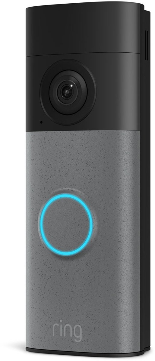 Ring Videodeurbel 2K batterij Speckled Grey - afbeelding 2