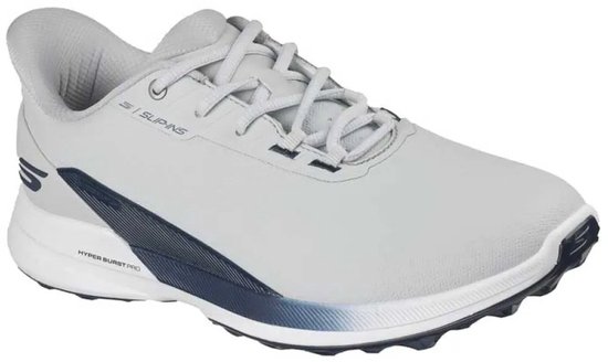 Skechers Slip+Ins Pure SI Heren Golfschoenen Grijs Navy van Merkloos — afbeelding 2
