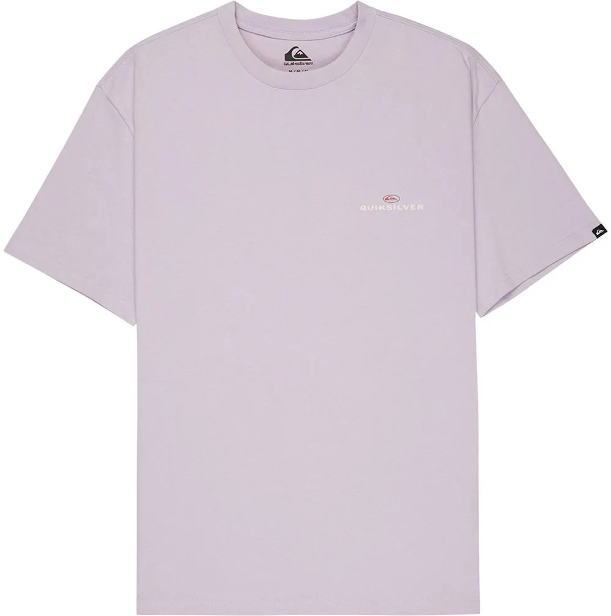 Quiksilver Upside Down T-shirt Met Korte Mouwen M Man Orchd Ptal