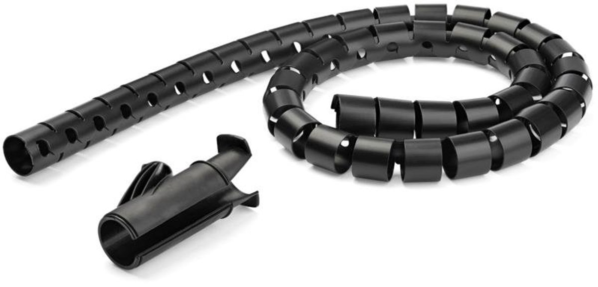 StarTech Kabelgoot spiraal - 25 mm x 1,5 meter - zwart