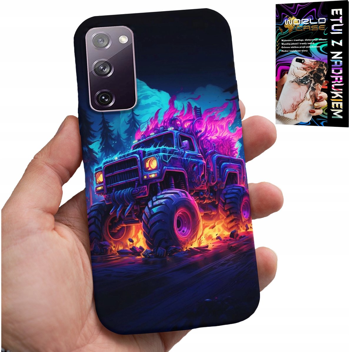 HOESJE VOOR SAMSUNG GALAXY S20 LITE - MONSTERTRUCK MEGA TRUCK PATRONEN