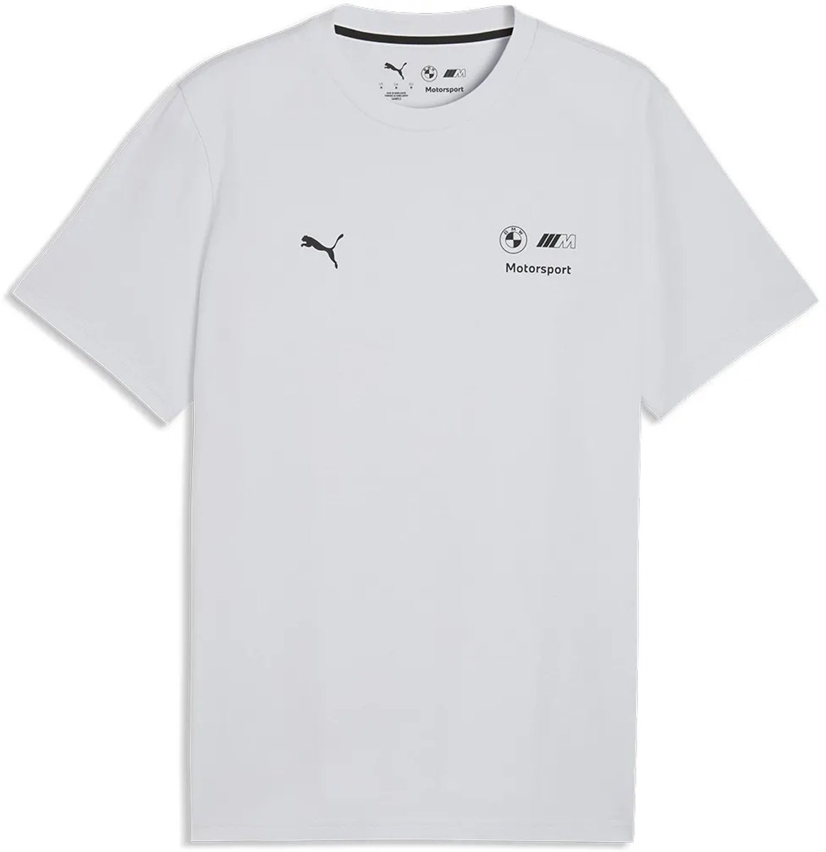 Puma Bmw Mms Ess 634897 T-shirt Met Korte Mouwen S Man Zilver