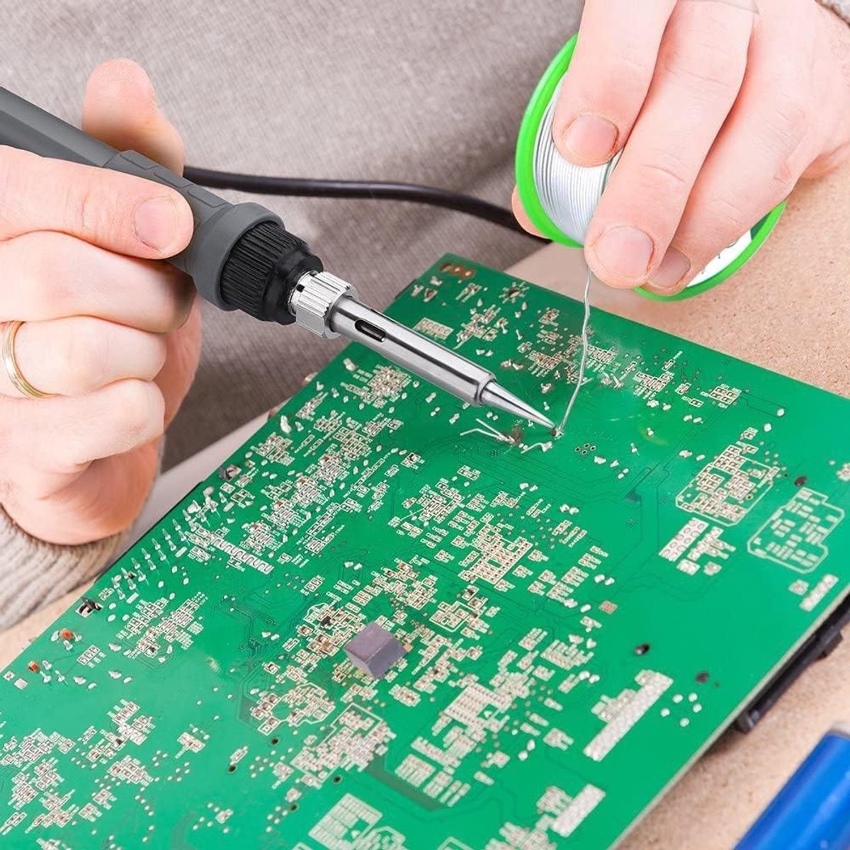 carmderin - Soldeertin Set - 2 Stuks - 0.8mm - Loodvrij - 20g - Voor Elektronische Reparatie en DIY – foto 4