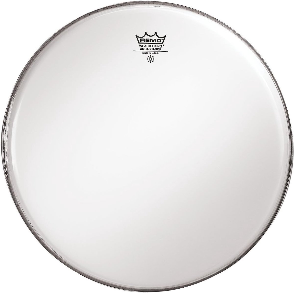 Drumvel Set - Percussie Onderdeel - Muziek Maken - Enkele Laag Mylar - 12 Inch - Wit