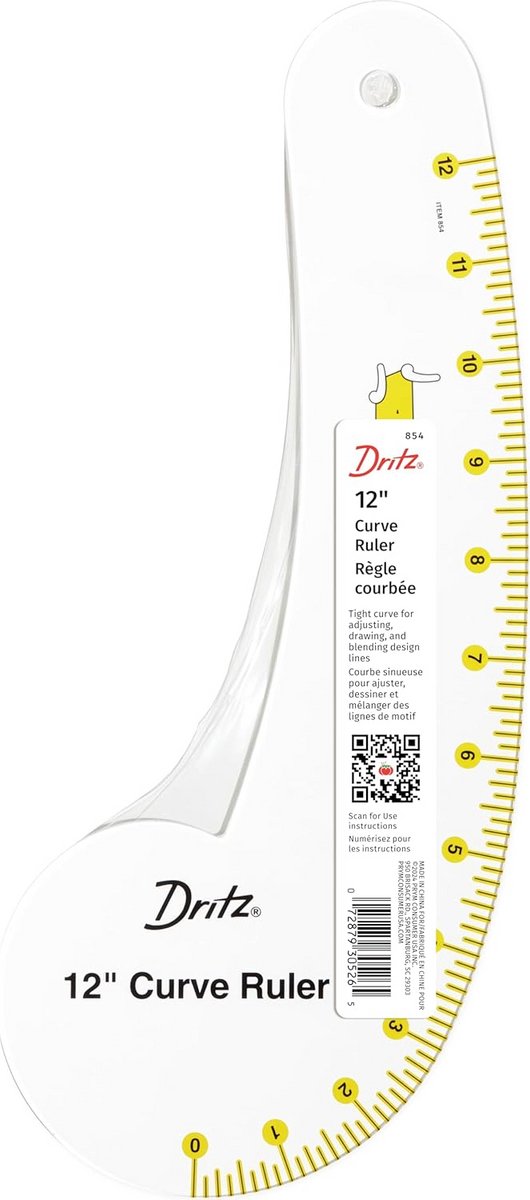 Buigbare Liniaal 30cm - Curve Liniaal voor Patroon Ontwerp en Kleding Aanpassingen
