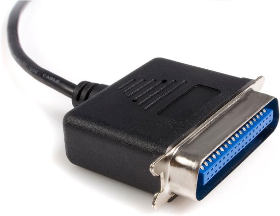 USB naar Parallel Printer Kabel Adapter 3 Meter - Centronics IEEE1284 ...