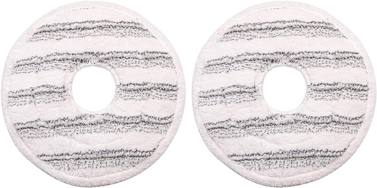 2x Wasbaar Microvezel Dweilkop Vervanging voor Spinmop Vloerreiniging