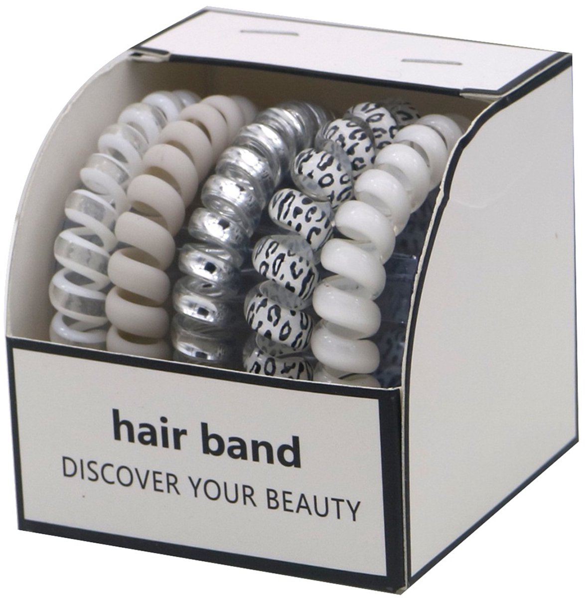 Haarelastiekjes - rubber - 5 stuks
