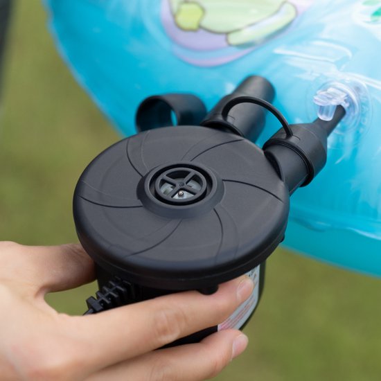 Elektrische Luchtpomp - 2 in 1 Opblazen en Leegzuigen - Voor Thuis en Auto - Inclusief 3 Opzetstukken - Voor Luchtbed, Zwembad & Camping van Merkloos — afbeelding 5