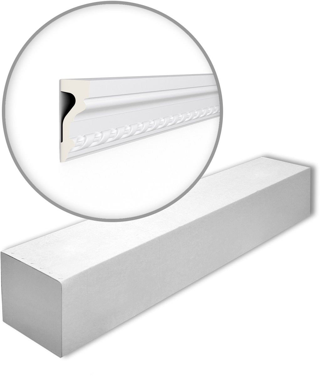 NMC Z1-box ARSTYL Noel Marquet 1 doos 21 stukken Wandlijst modern design wit | 42 m
