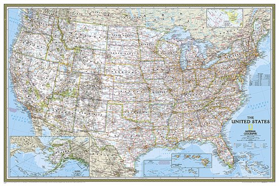 United States Classic Poster Size Tubed - cover