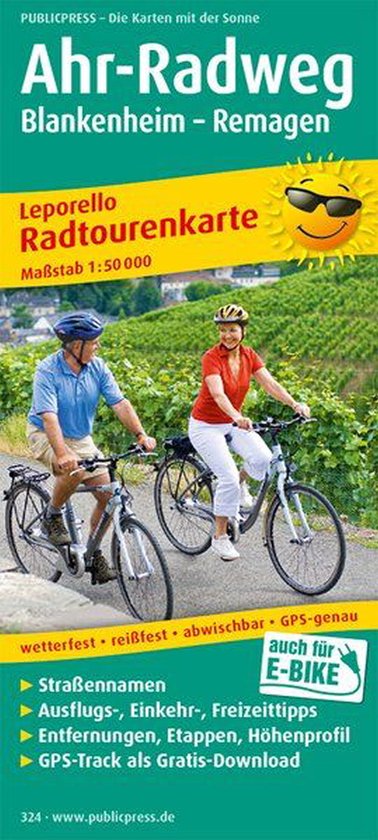 Ahr-Radweg 1 : 50 000 - cover