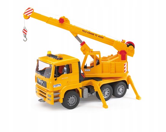 Bruder MAN kraanwagen - schaal 1:16 - speelgoedvoertuig