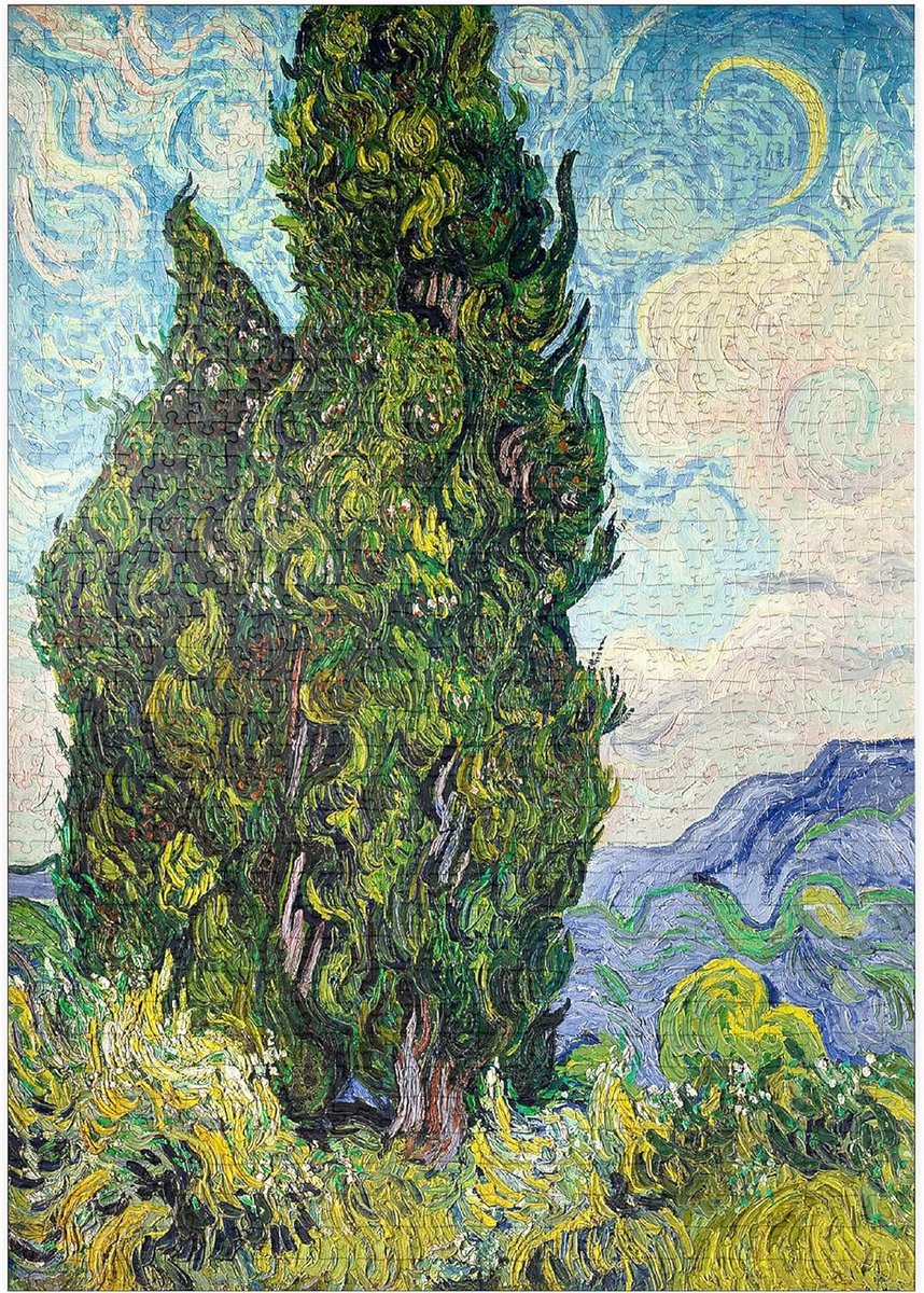 Legpuzzel 1000 Stukjes - Kunstpuzzel Landschap - Ontspannend Tijdverdrijf - Klimaatneutrale Productie - 68 x 48 cm