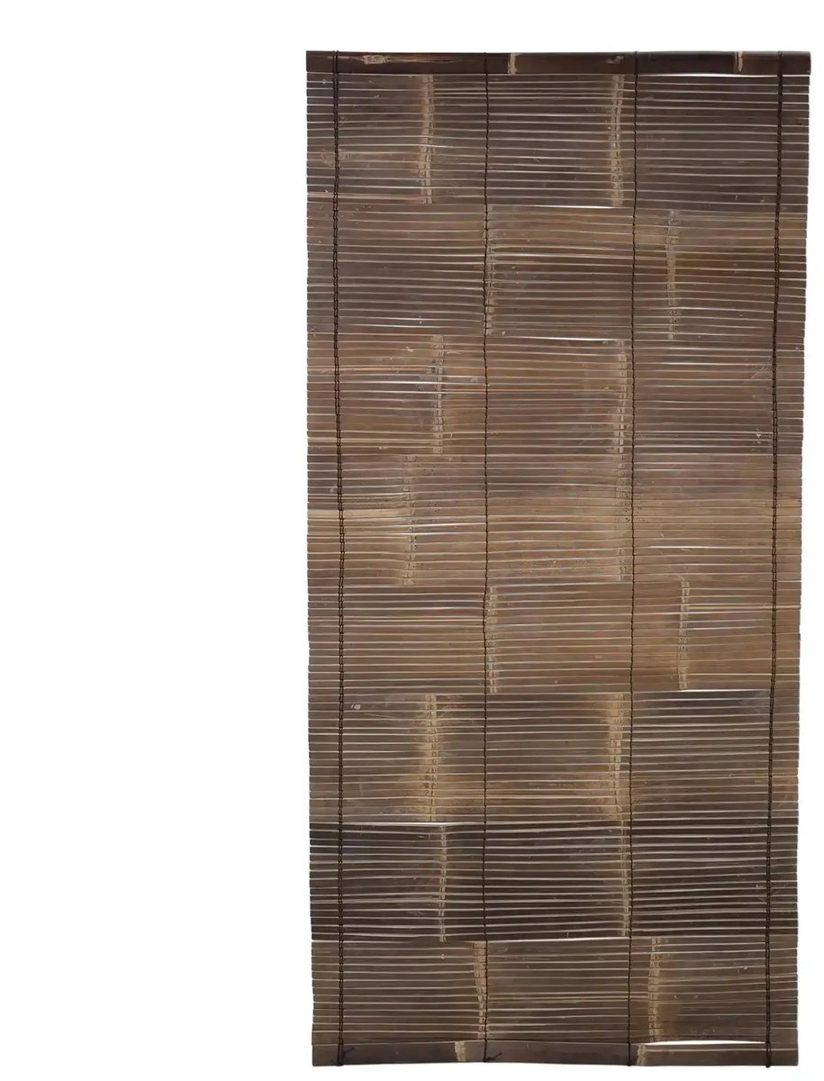 Masters of Bamboo® Bamboe Rolgordijn - 100 x 200 cm - Zwart