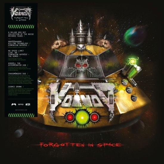Voïvod - Forgotten In Space (6 LP) (Remastered) (Deluxe Edition) (Coloured Vinyl)