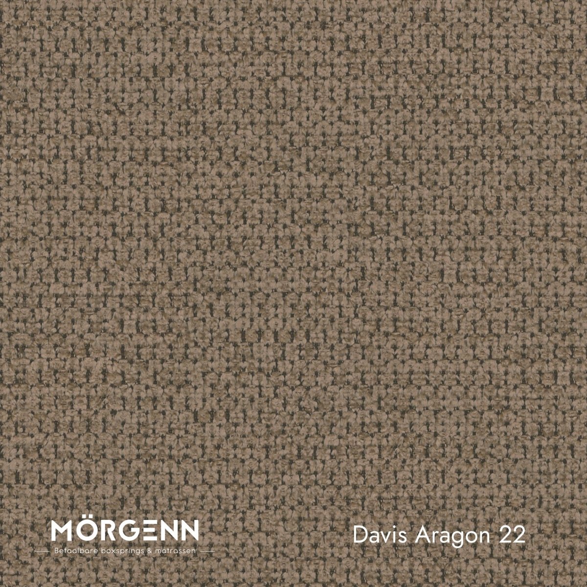 Mörgenn Davis Aragon Stofstaal - Meubelstof voor Boxspring en Bed - Aragon 22