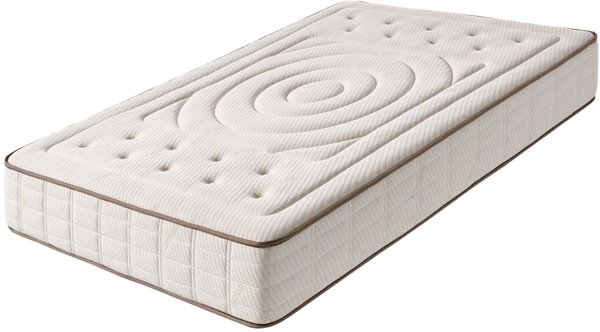 Cashmere Premier Viscosoft Matras - Ergonomisch - Dubbelzijdig - Wit - 27 cm Dikte - Antiallergisch en Duurzaam