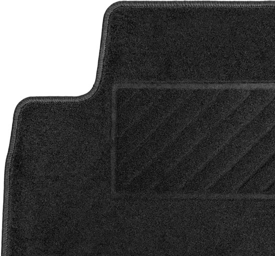 Tip-it - Jeu de tapis de voiture Peugeot E-2008 (UD_, US_, UY_, UJ_, UR_, UC_) 2020 - 2024 - Ajustement parfait - 4 pièces