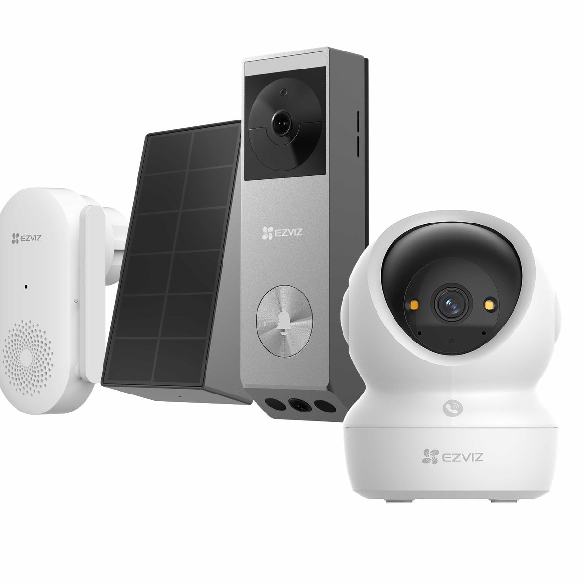 EZVIZ EP3X Slimme Deurbel Kit met 4K Binnencamera - EZVIZ - €154,99