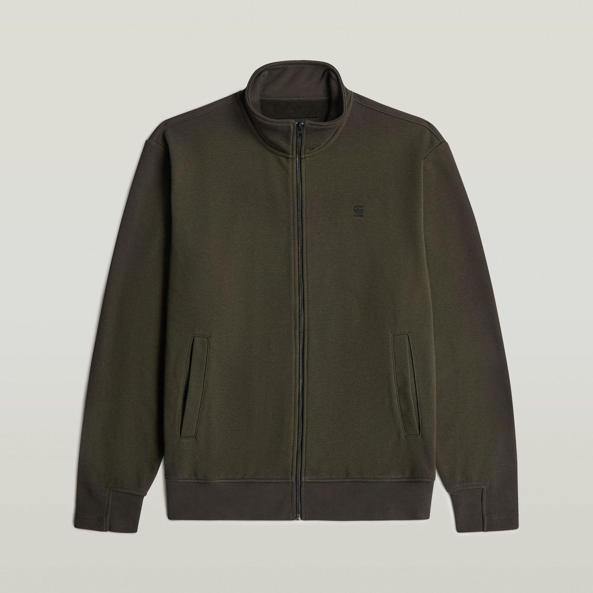G-STAR Nifous zip thru sw Heren Trui Asfalt