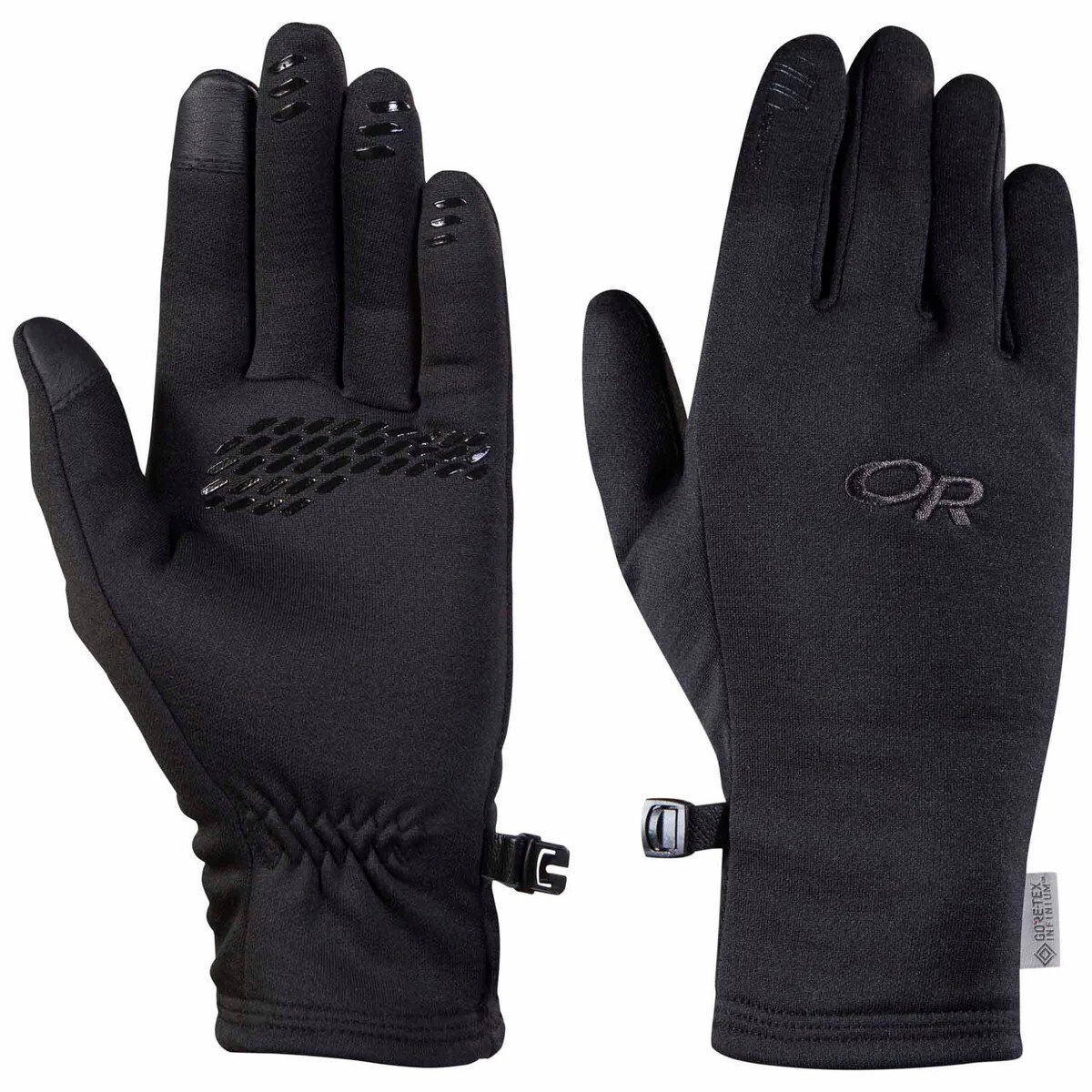 Sensor skihandschoenen voor dames Outdoor Research Backstop Zwart