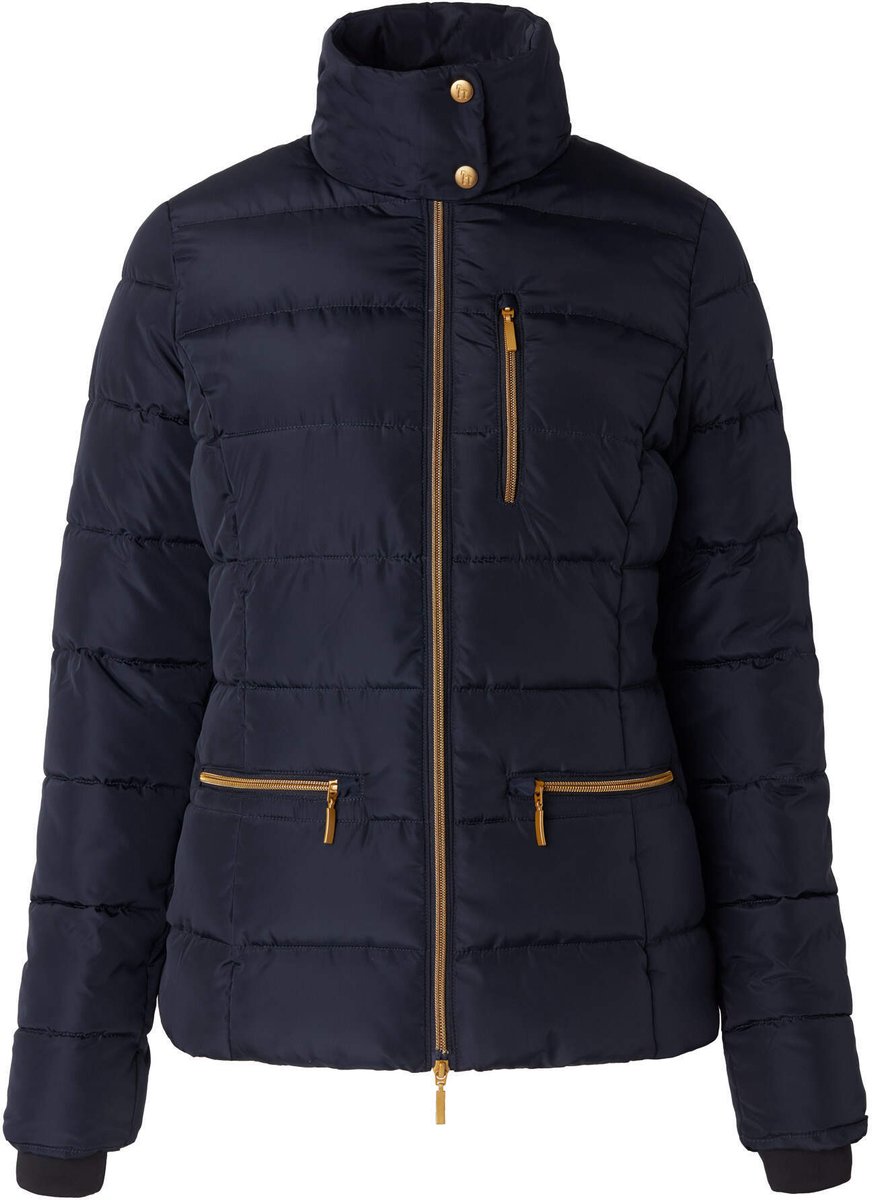 Lichtgewicht donsjack voor dames Horze Kiara Blauw
