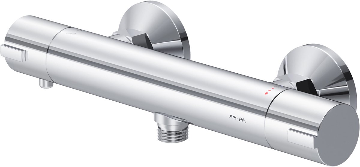 AM.PM Play - Thermostatische Douchekraan - Mengkraan - 150 mm Hartafstand - Messing - Chroom