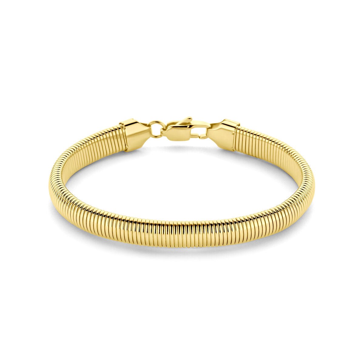 Edelstalen armband ion plating 8 mm 19 cm - 6506153