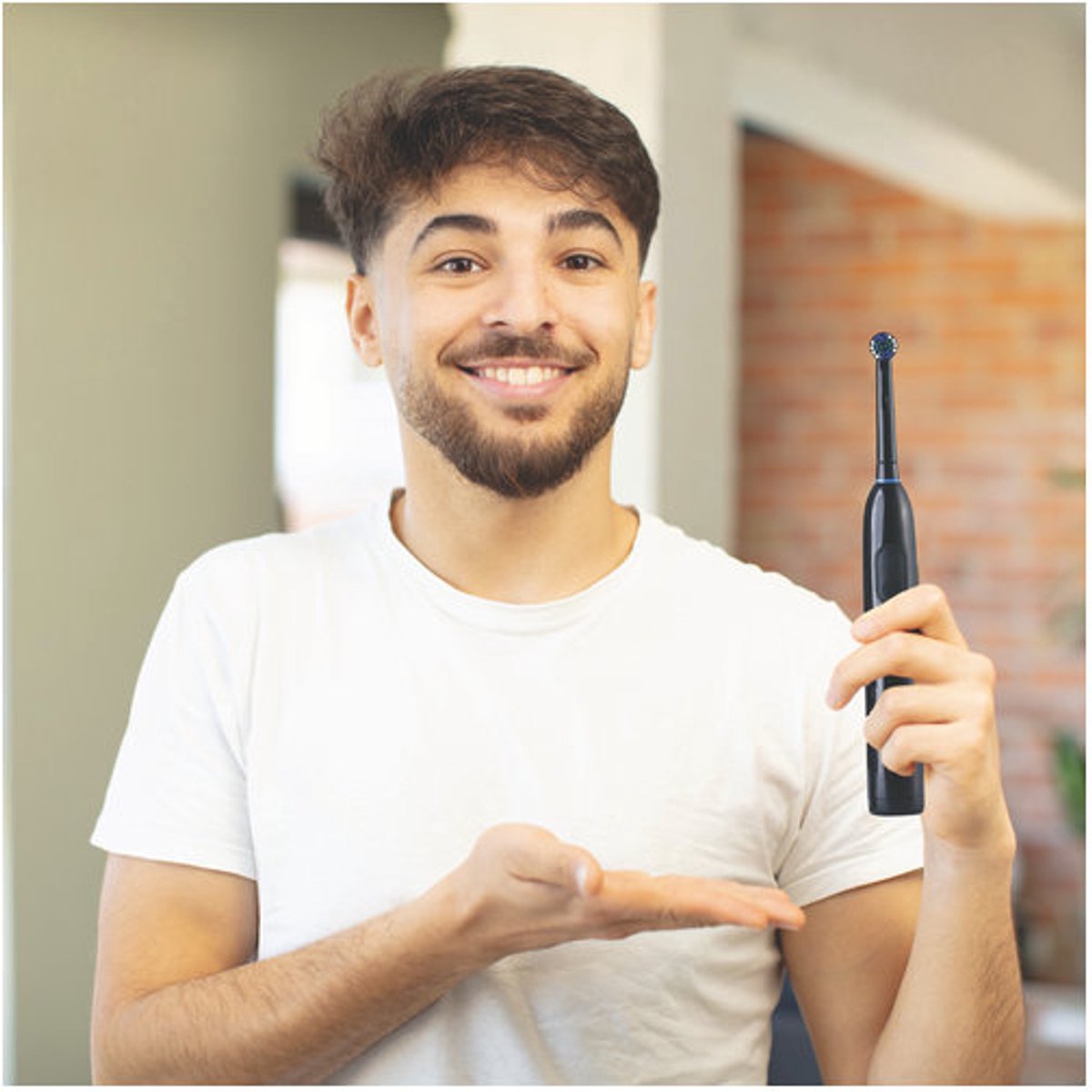 Nexxt Elektrische Tandenborstel met 3 Standen en Reisetui - afbeelding 3