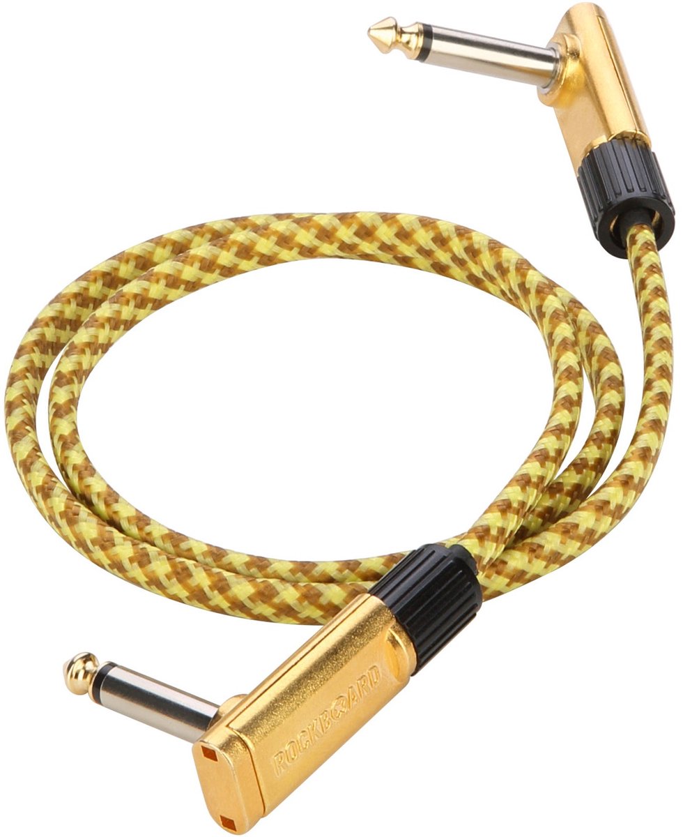 RockBoard Tweed Series Flat Patch Cable Vintage 60 cm
