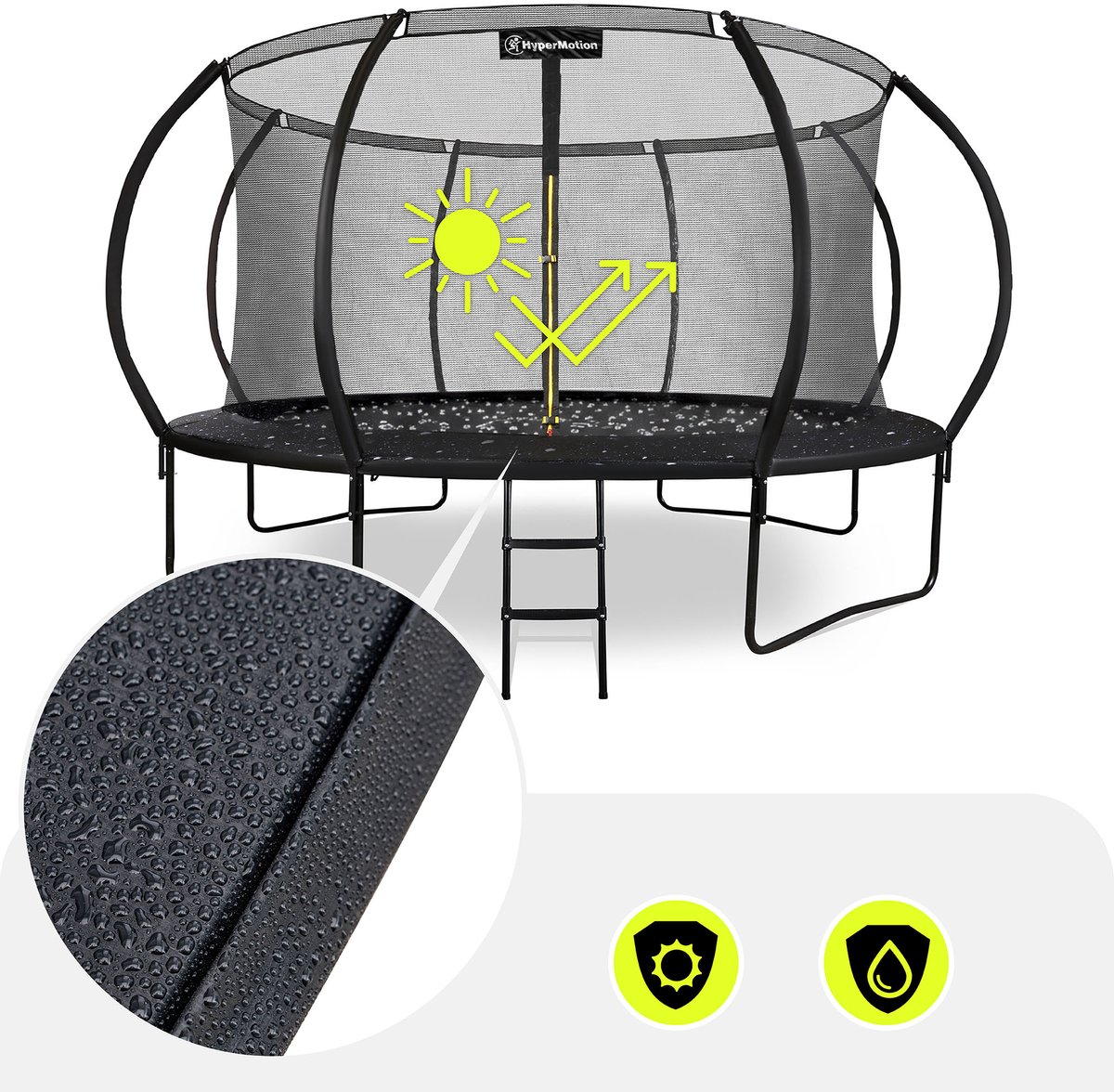 XXXL Tuin Trampoline HyperMotion - 430cm met Net — afbeelding 5
