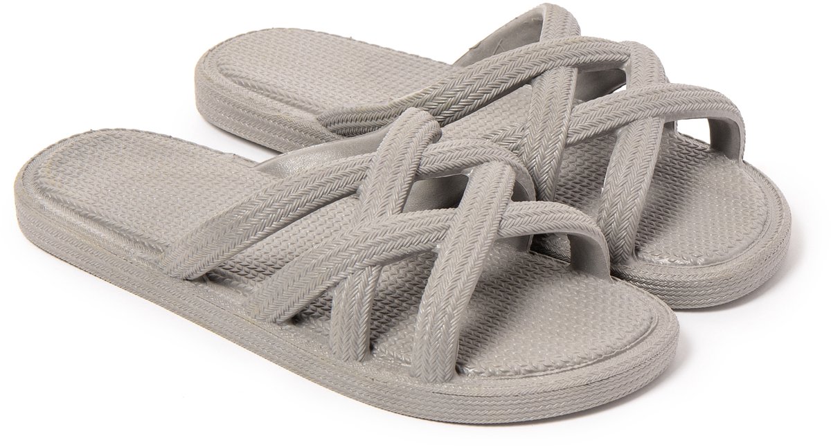 BRASILERAS Slippers damen-grijs -39