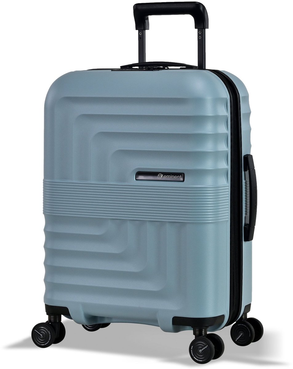 Eminent DANDELION - 4-wielige handbagagekoffer S 55 cm erw. (misty blue)