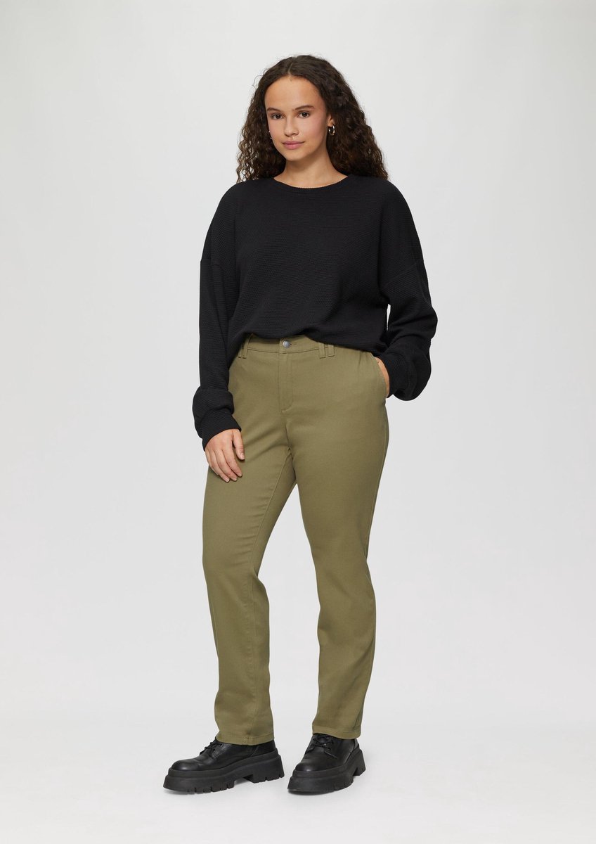 Stretchkatoenen chino's