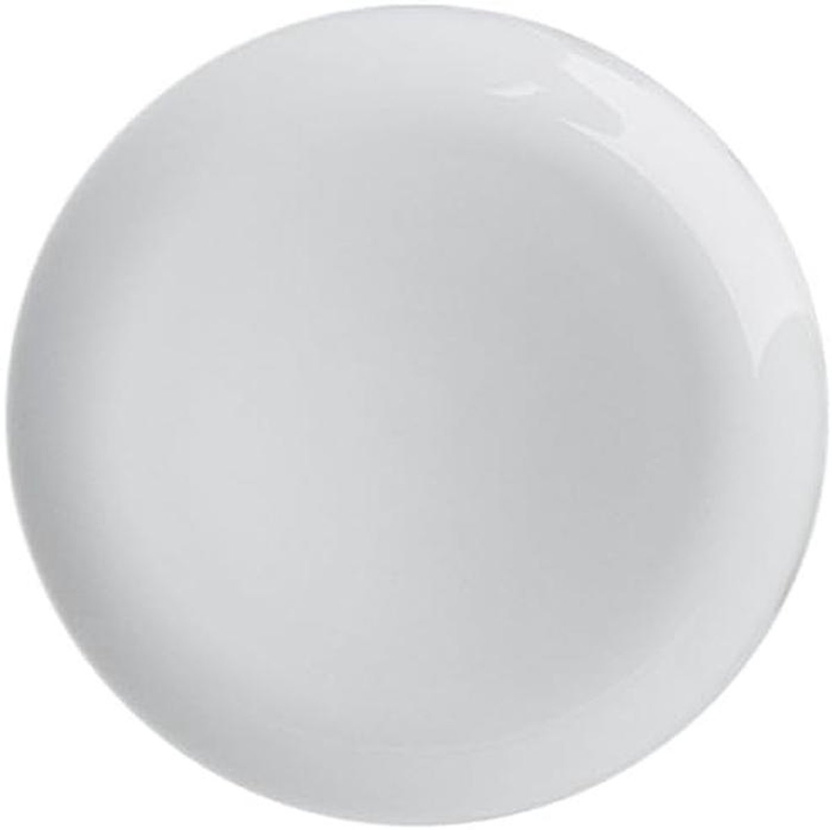 Ronde Dessertborden Wit Glas 19 cm Vaatwasserbestendig