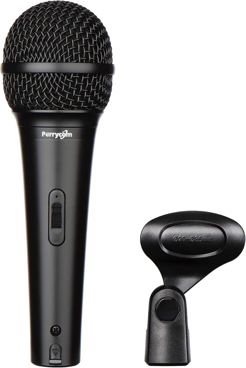 Dynamische Zang- en Instrumentmicrofoon voor Karaoke met Standaard en Aan/Uit-Schakelaar
