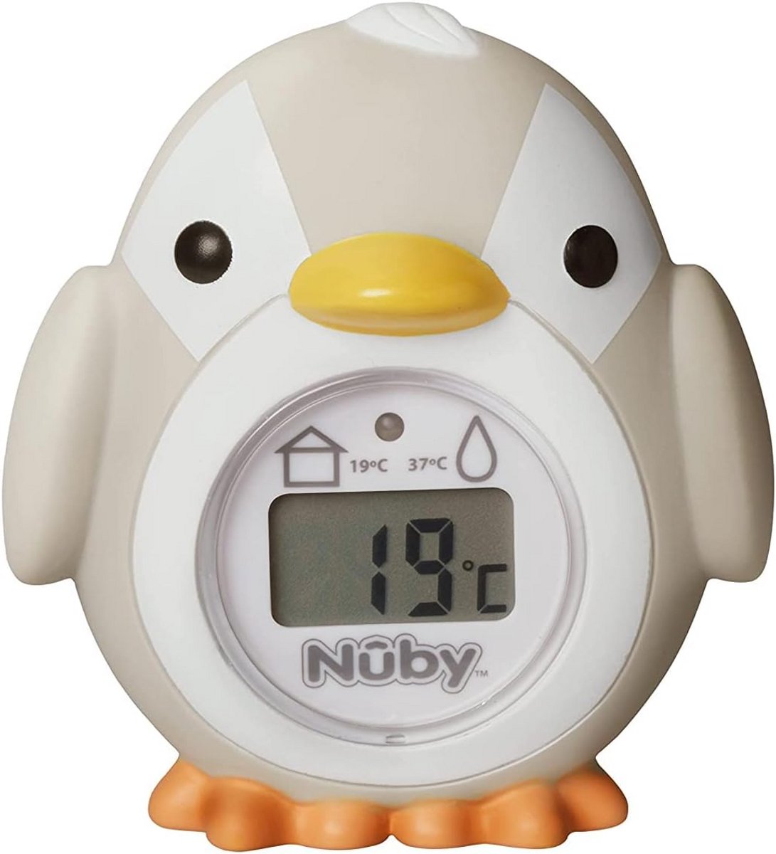 Baby badthermometer pinguïn - Veilige watertemperatuur met LCD-scherm