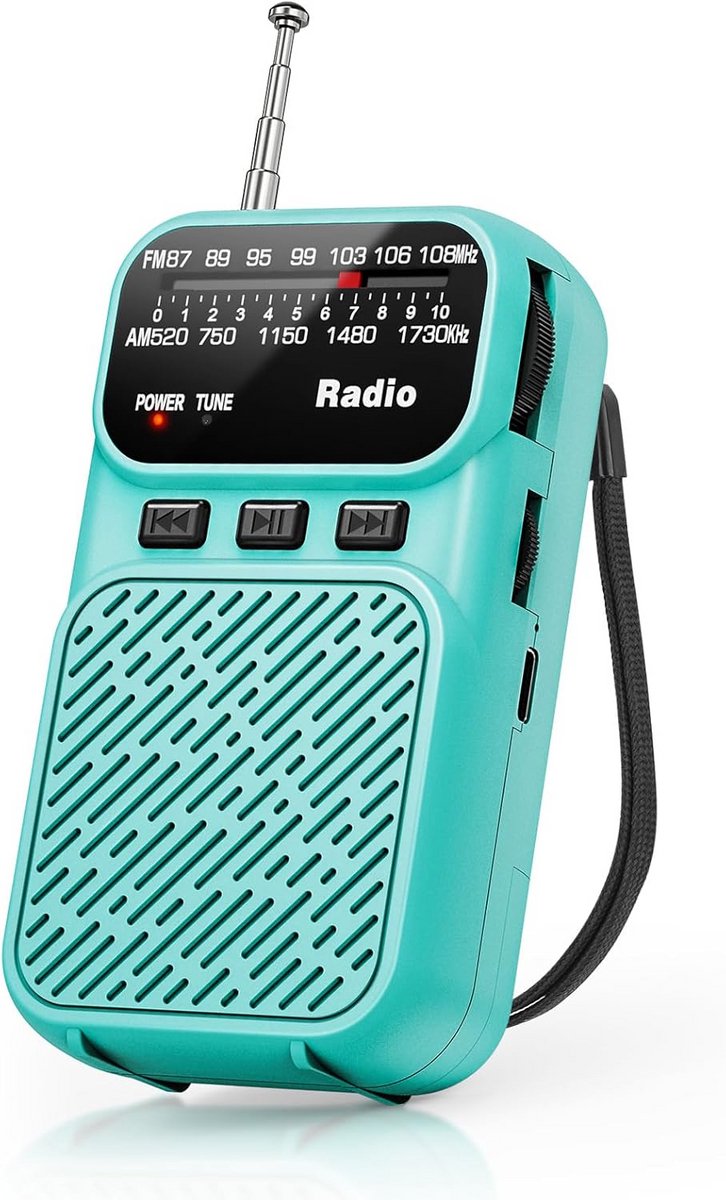 Draagbare Digitale Radio met Sterk Ontvangst en Noodfuncties