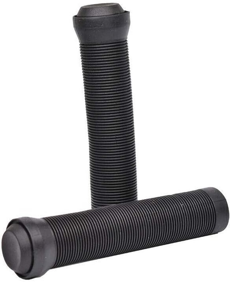 Zachte Rubberen Stuur Grips voor Scooter, Fiets, MTB en BMX met Bumperdoppen