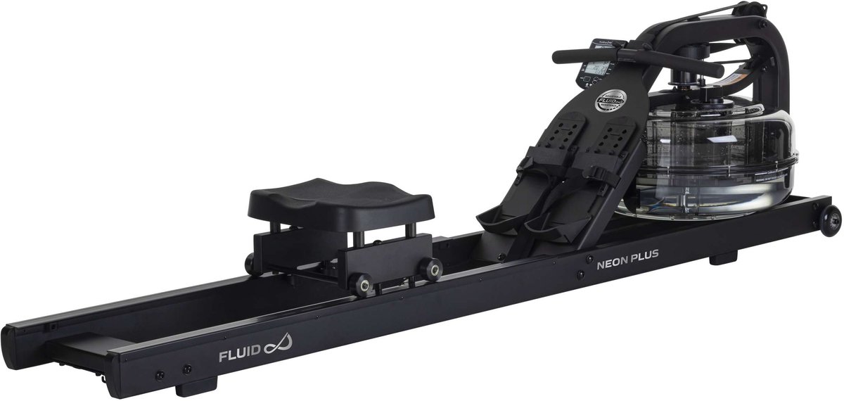 Fluid Rower Neon Plus Roeitrainer – Ergonomische grip – Waterweerstand – Voor thuis