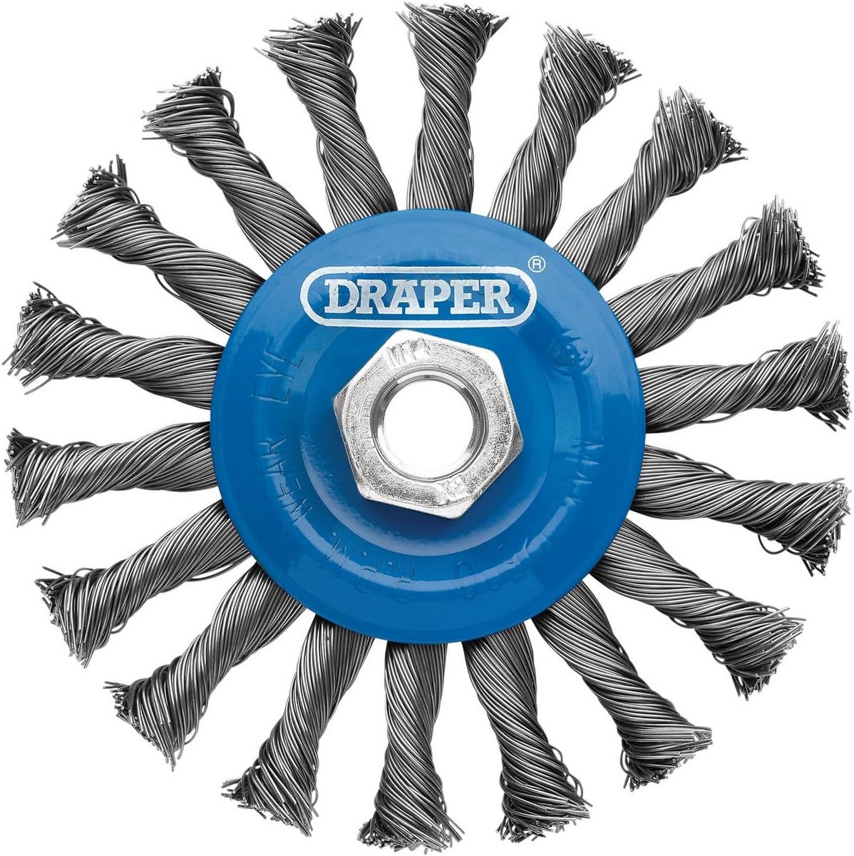 Stalen Draad Wielborstel Platte Draad 115mm M14 Schroefdraad voor Haakse Slijper