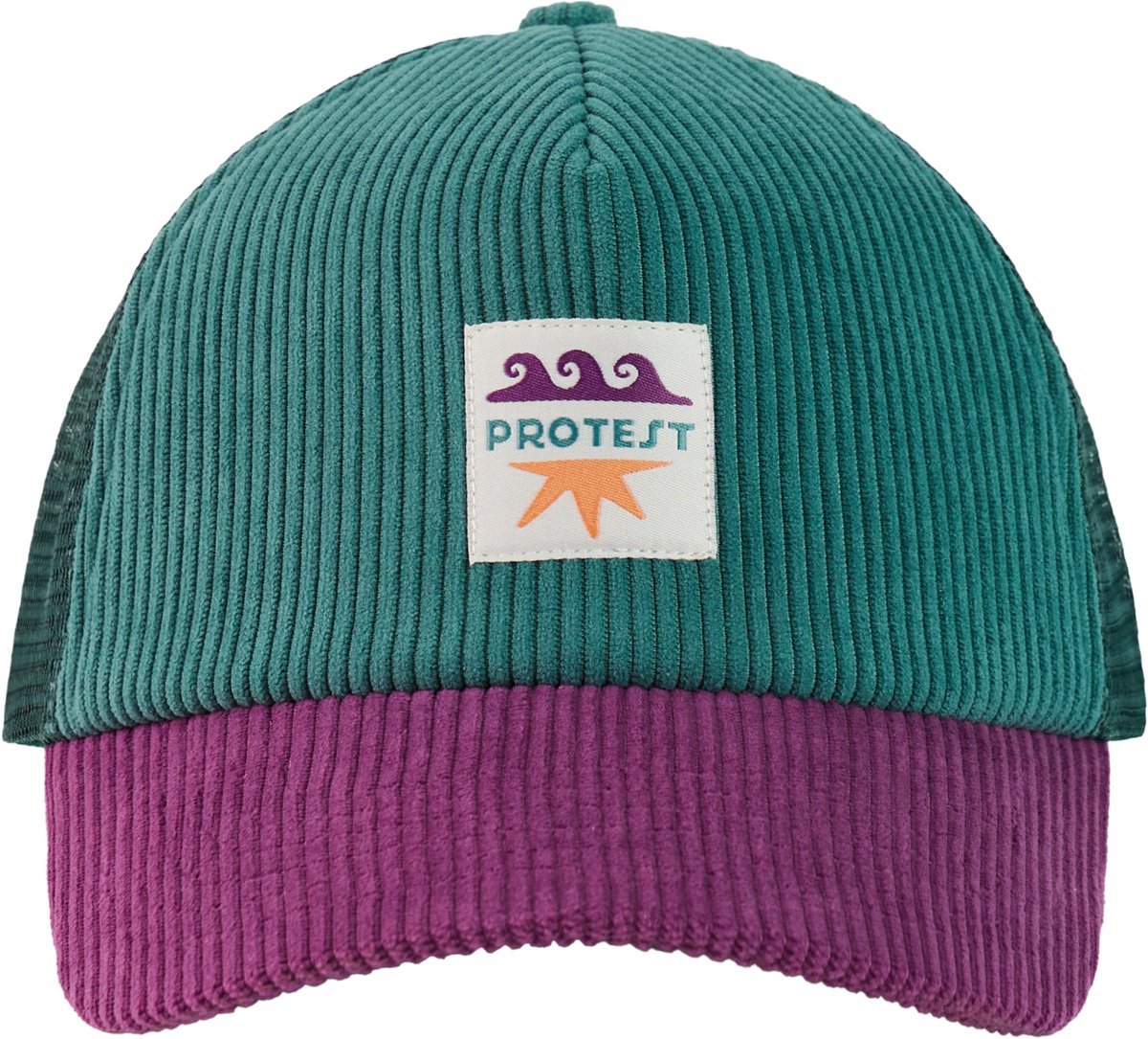 Protest PRTMadrid Trucker cap Dames Pet Normale pasvorm Crème Paars