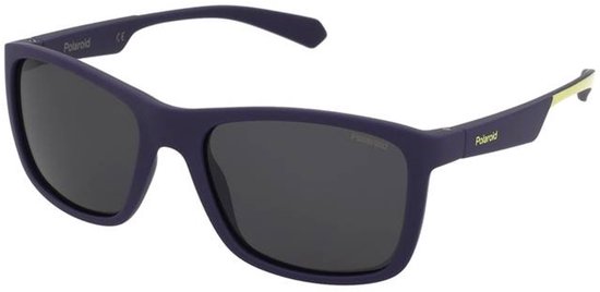 POLAROID Kinderen PLD 8053/S 80Z MATTE BLUE GREEN 49/16/130 JUNIOR Zonnebrillen van Merkloos — afbeelding 3