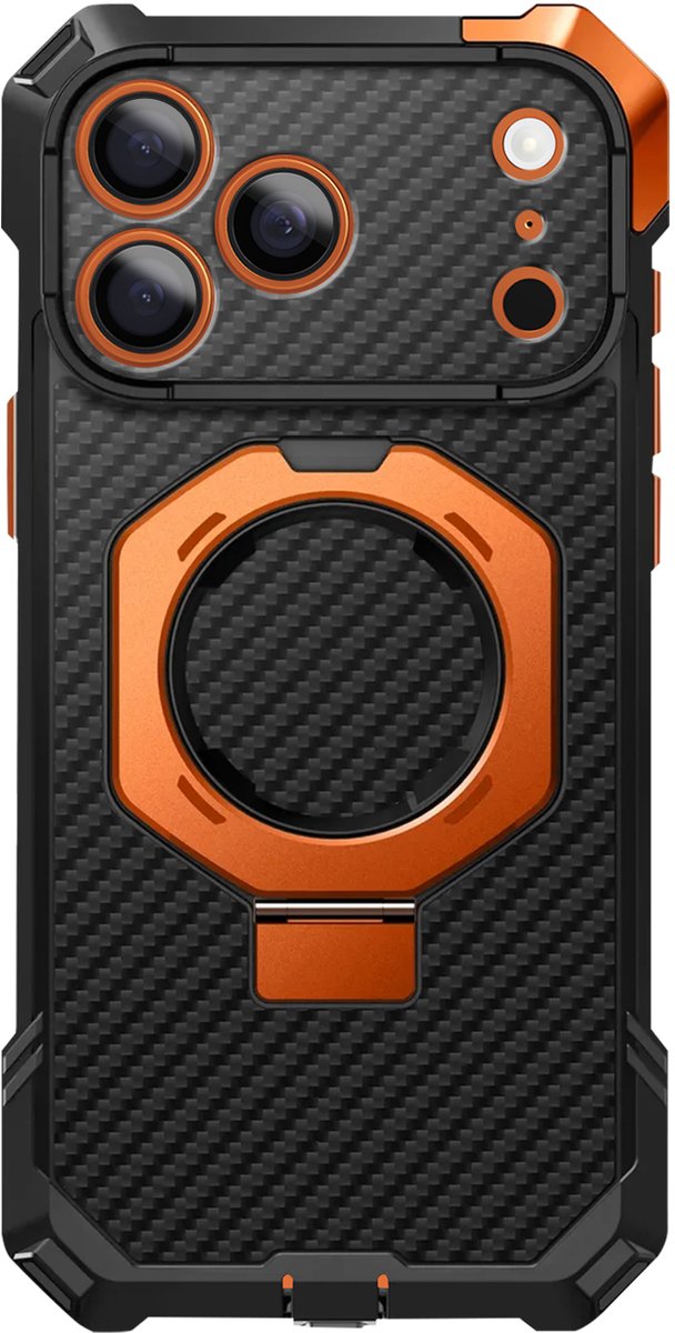 Supcase UB Grip hoesje geschikt voor iPhone 17 Pro Max - Geschikt voor MagSafe - Aramid
