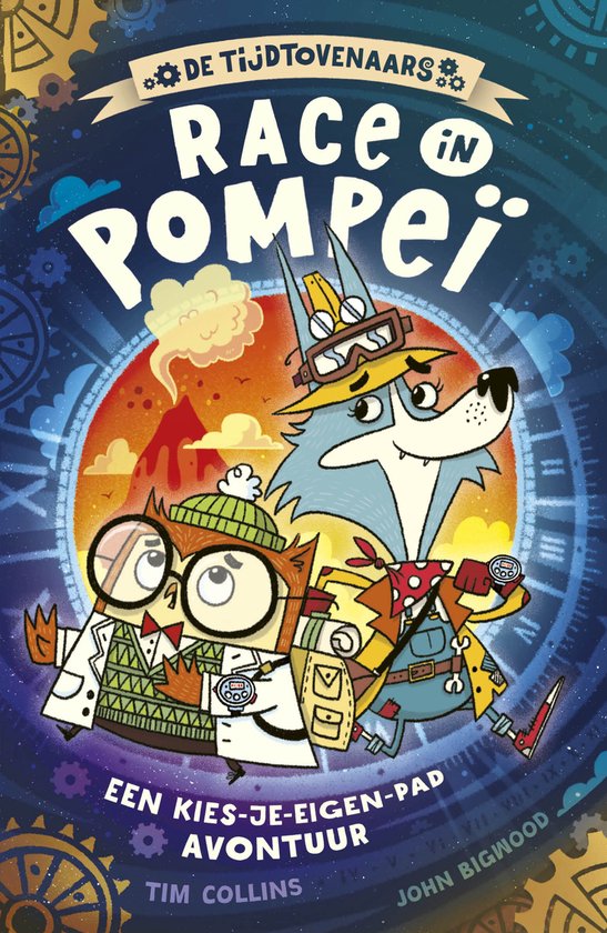 De tijdtovenaars - Race in Pompeï