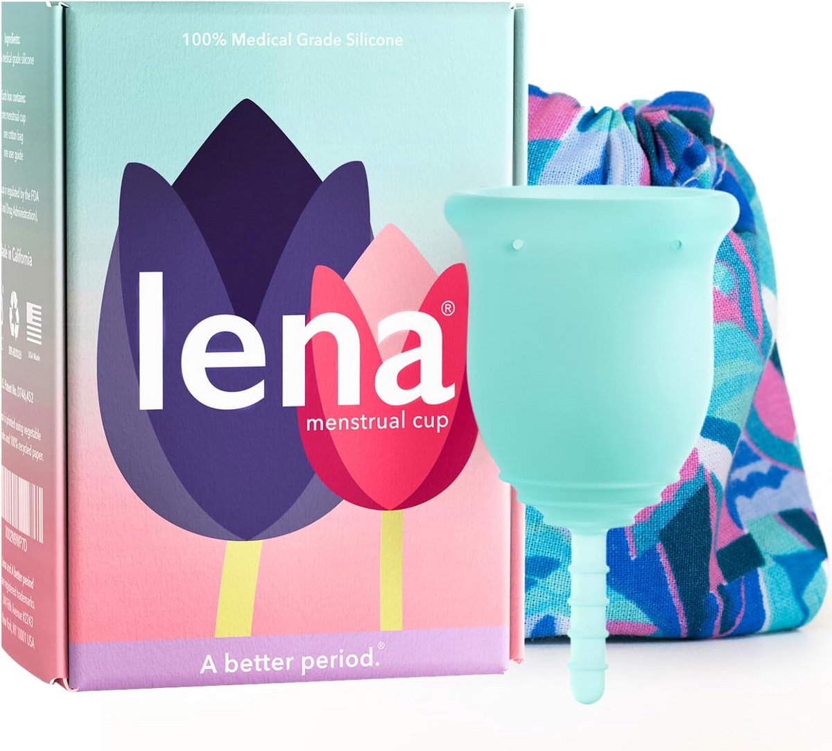 Herbruikbare Menstruatiecup voor Jongeren en Volwassenen - Medium Stroom - Klein Model