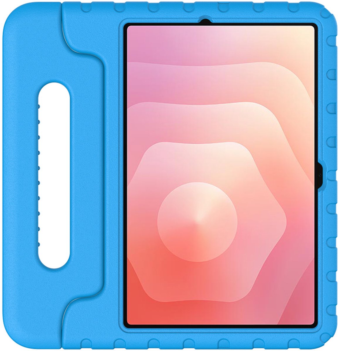 Just in Case tablet Hoes Kinderen geschikt voor Samsung Galaxy Tab S11 - Kinderhoes Tablet Classic - Blauw