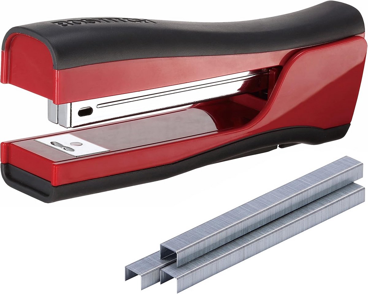 4-in-1 Staapler met Puntenslijper en Nietjesopener, 20 Vel Capaciteit, Inclusief 420 Nietjes